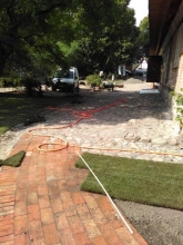 Pflasterarbeiten Naturstein und Klinker von gartenbau breuer Schwerin