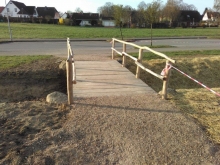 Fußgängerbrücke Generationenpark Wittenförden